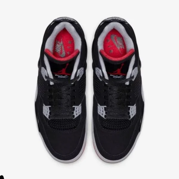 Air Jordan 4 Retro &Bred 2019 Release& Shoes - Size 18