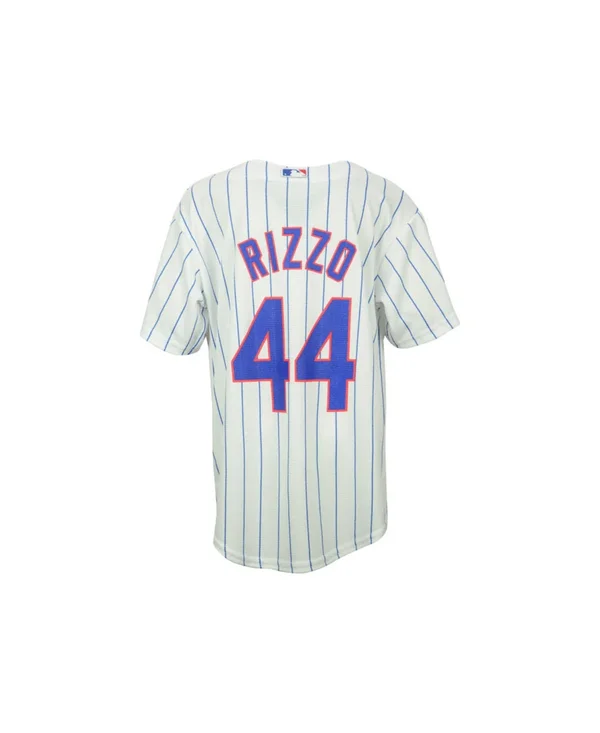 Anthony Rizzo Majestic Chicago Cubs Youth Home Jersey (White) Small