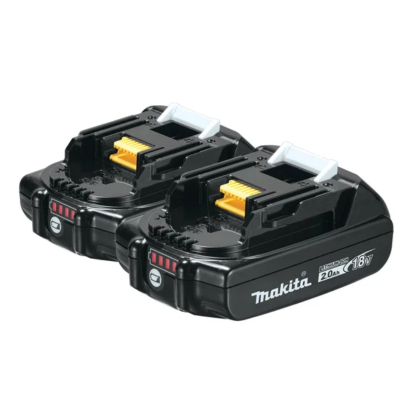 Makita BL1820-2 18V Compact Lithium-Ion 2.0Ah battery, 2-Pack
