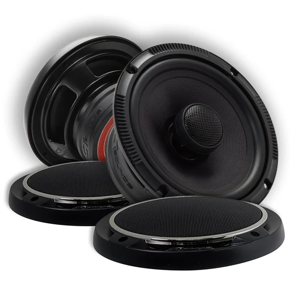 ct Sounds Meso 6.5 inch 2 Way Silk Dome Full Range Coax Coaxial Speakers (Pair)