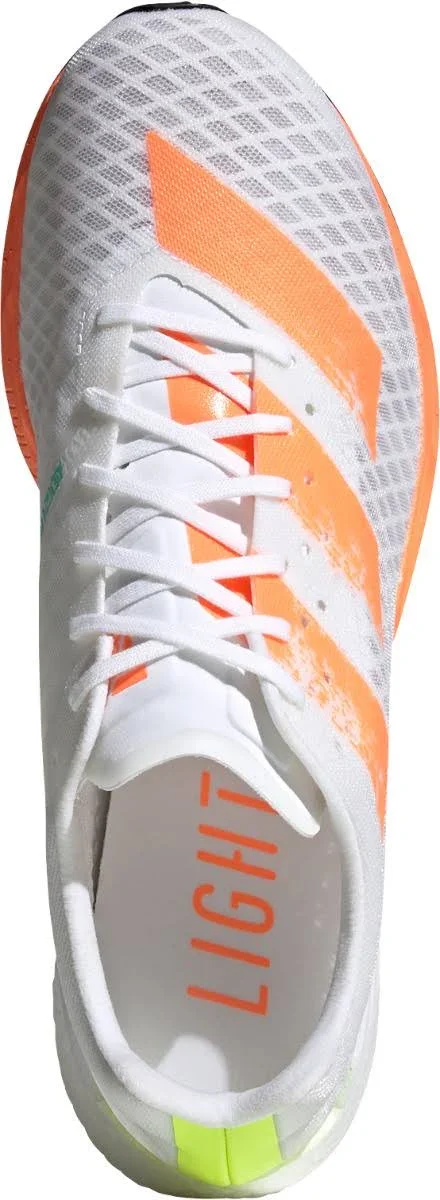 Adidas Adizero Pro Mens Running Shoes - White-8.5