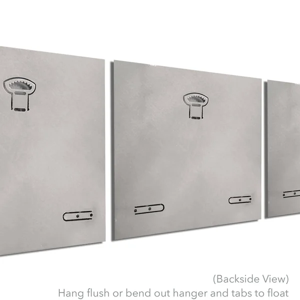 Metal Wall Art Mint Essence