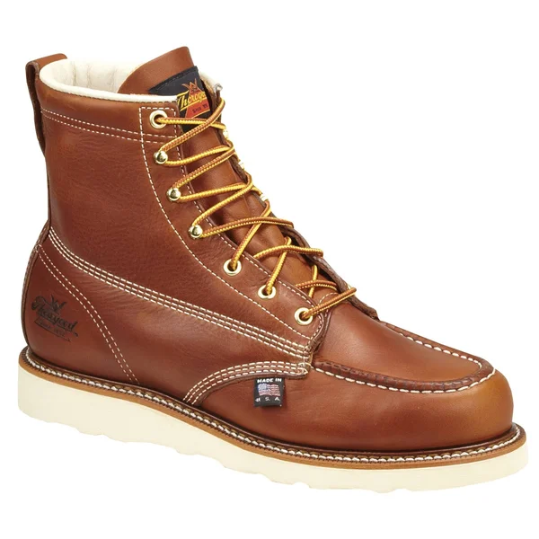 Thorogood 6x22 Moc Toe Work Boots Men's Size: 7