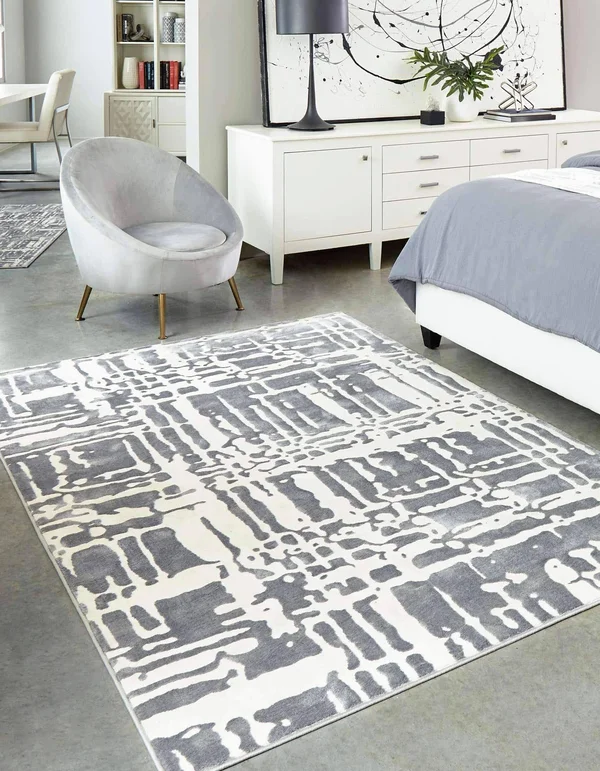 Vince Camuto Catalina Area Rug - 7& 10 x 10& 0 - Grey