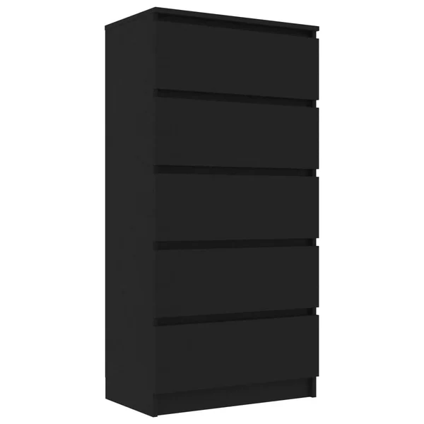 vidaXL Drawer Sideboard Concrete Gray 23.6x22x13.7x22x47.6x22 Chipboard