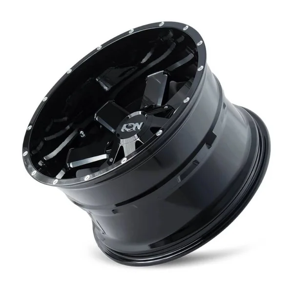 Ion 141 Gloss Black/Milled Spokes 20x9 8-165.1/8-170 0mm 130.8Mm