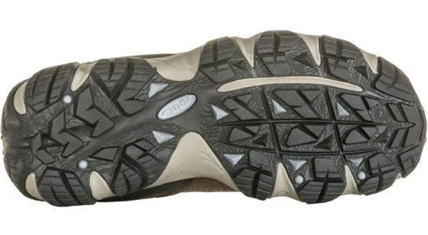 Oboz Women's Sawtooth II Low B-DRY, Brindle/Tradewinds Blue, 9.5