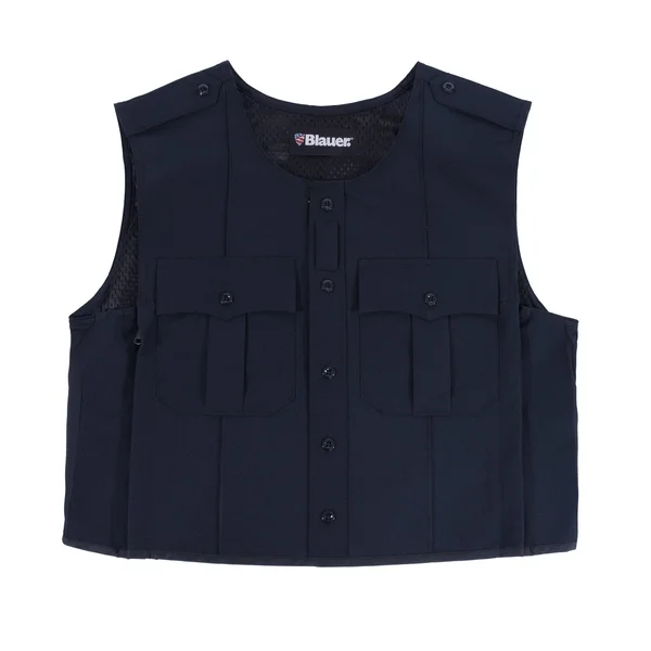NYPD Vest Carrier - Polyester ArmorSkin Size Medium/Large Reg in Dark Navy Blue, Cotton/Polyester by Blauer
