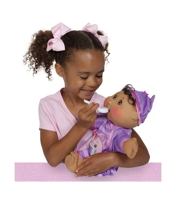 Cabbage Patch Kids 14x22 Baby So Real Doll - Dark Hair/Brown Eye Girl