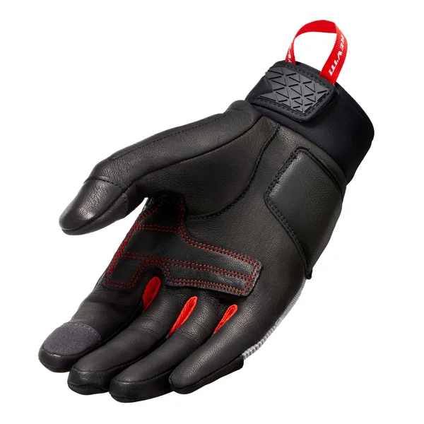 Revit Kinetic Gloves Light Grey-Black XXL