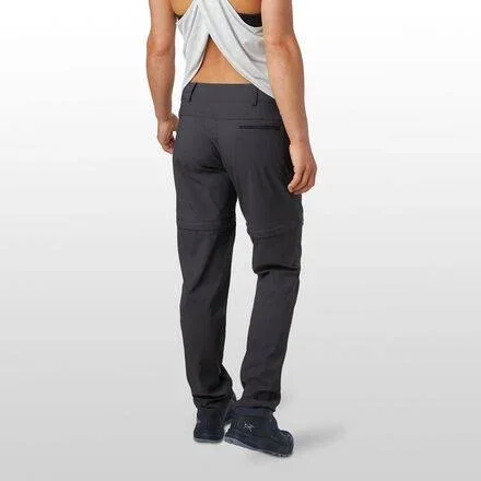 The North Face Paramount Convertible Mid-Rise Pant - Women's Grey - 12/Short