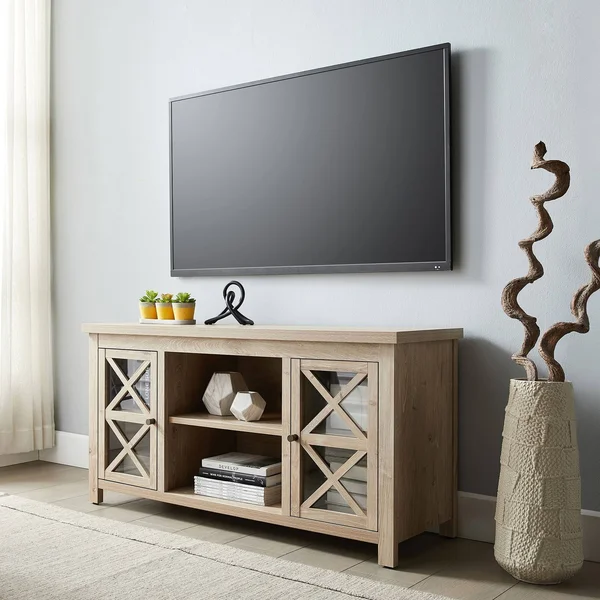 Henn & Hart TV0681 Colton White Oak TV Stand