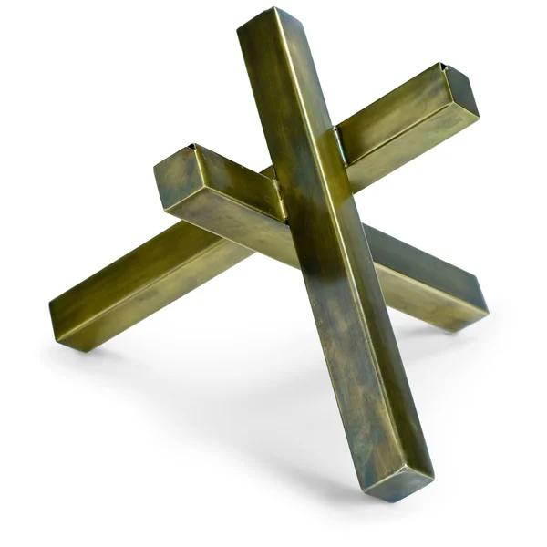 Regina Andrew Intersecting Sculpture (Brass)