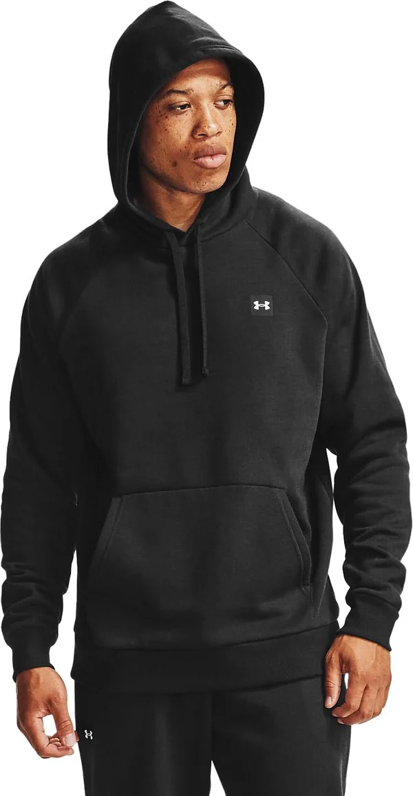 Under Armour Men's Rival Fleece Hoodie - Black