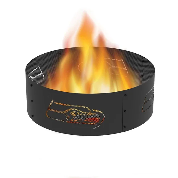 Blue Sky Outdoor Living FR361208-SEAHAWS Round Ring Fire Pit - Seahawks