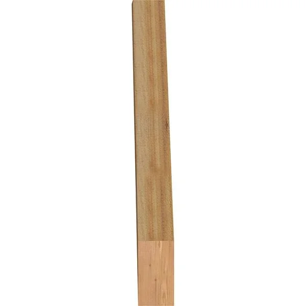 4x22W x 24x22D x 36x22H Traditional Rough Sawn Brace - Western Red Cedar