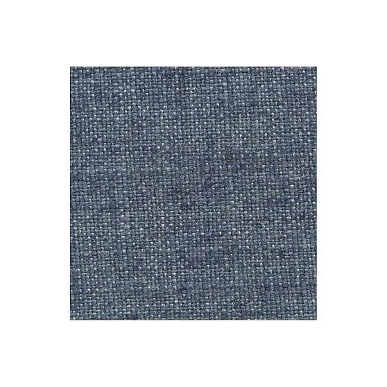 West Elm Box Frame 48x22 Bench, Poly, Performance Coastal Linen, Midnight, Burnished Bronze