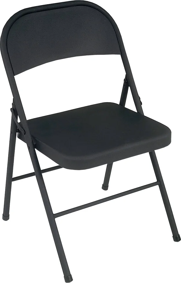 Cosco Home and Office Folding Chair - Black - 4 pack