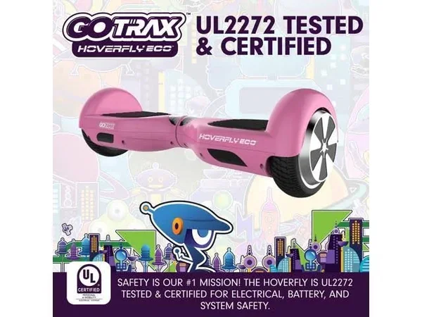 Gotrax Hoverfly Eco UL Certified Self Balancing Hoverboard - Blue