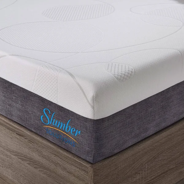 Slumber Solutions 8-Inch Gel Memory Foam Choose Your Comfort Mattress - Full - Medium