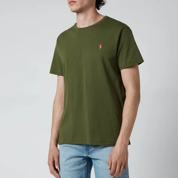 Polo Ralph Lauren Slim Fit Cotton Crewneck T-Shirt - Green
