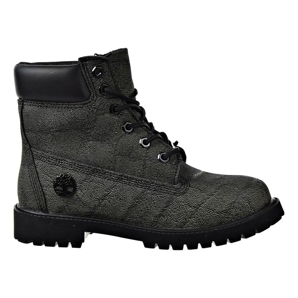 Timberland 6 inch Premium Juniors Boots Gray Earth Helcore Leather TB0A1PLK - 4