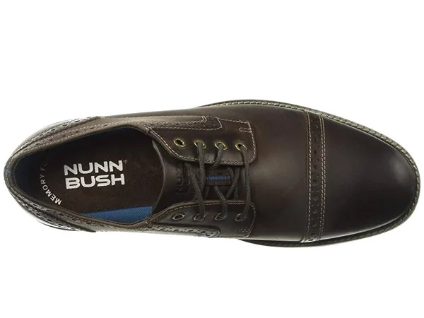 Men's Nunn Bush Overland Cap Toe Oxford, Size: 7, Brown