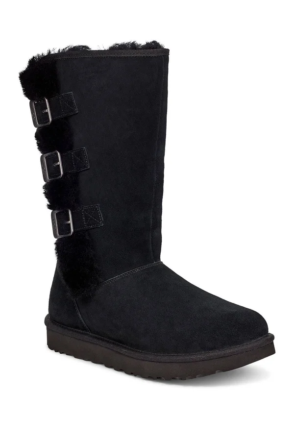 Ugg Shoes, Ugg Black Klea Boots Size 5, Color: Black/Silver, Size: 5, Mkbrodie&s Closet