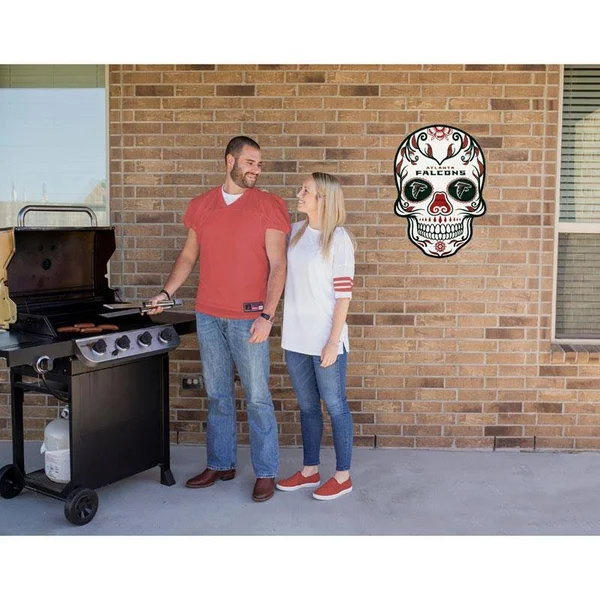 NFL Atlanta Falcons Large Outdoor Skull Decal