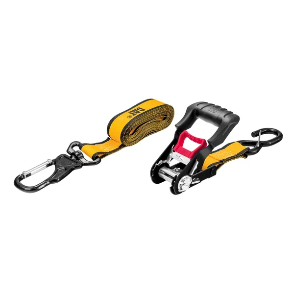 Cat 980339N 2 Piece Ratchet Tie Down Set with Swivel Hook - 16 ft. x 1-1/2x22 (1000/3000)