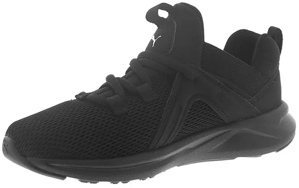 Puma Enzo 2 Weave AC PS - Boys 1.5 Youth Black Sneaker Medium