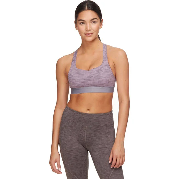 Patagonia Switchback Sports Bra - Women's S Space Dye/Smokey Violet