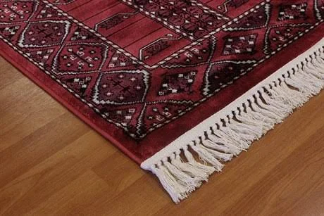 Dynamic Rugs Crown 16232 Area Rug, Red, 7&10x22x10&10x22 Rectangle