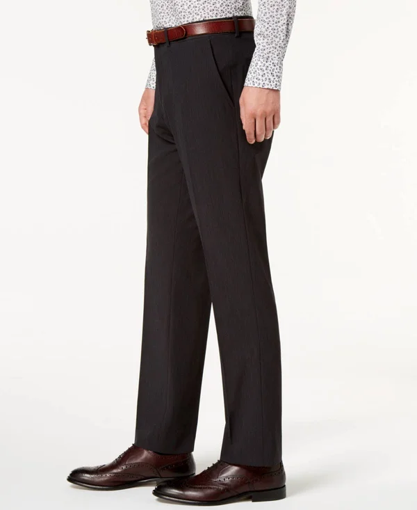 Nick Graham Men's Slim Fit Stretch Finished Bottom Suit