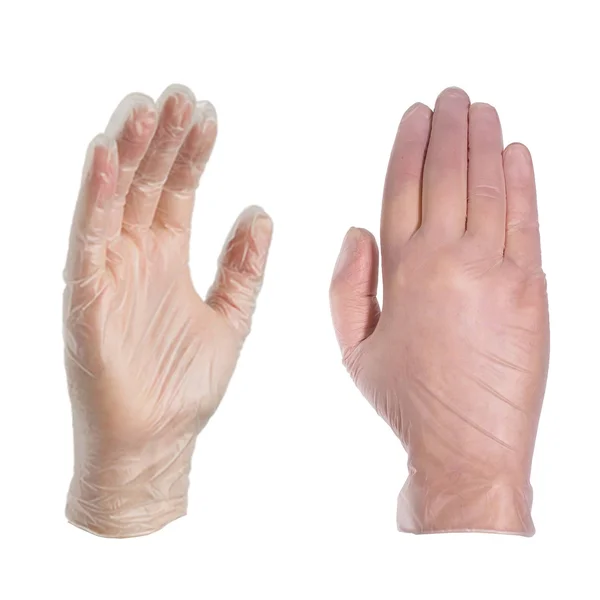 GlovePlus Clear Vinyl Industrial Latex Free Disposable Gloves (Case of 1000)