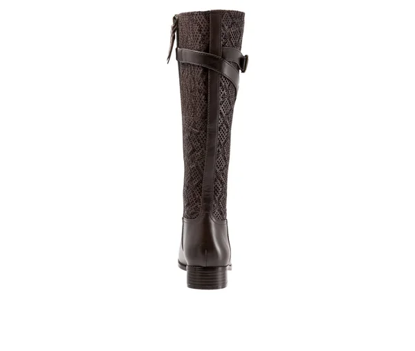 Trotters Women's Lyra Boot - Dark Brown - 6W