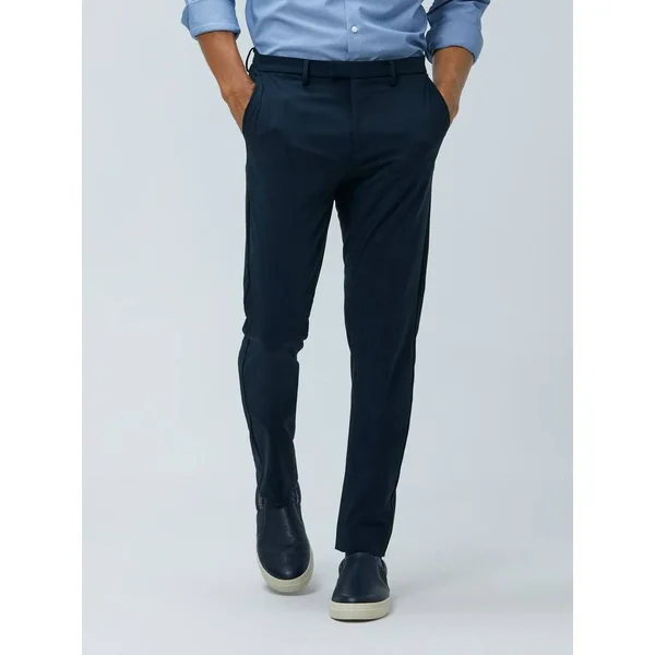 Stretchy - Breathable, Comfortable Performance Pants - Men's Velocity Pant - Dark Navy, Slim, 34