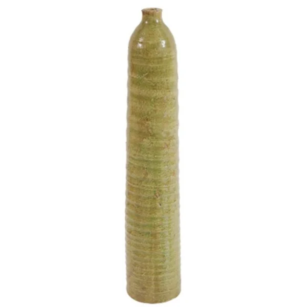 Au0026B Home 69393 Vase, 4 inch x 20.5 inch, Green