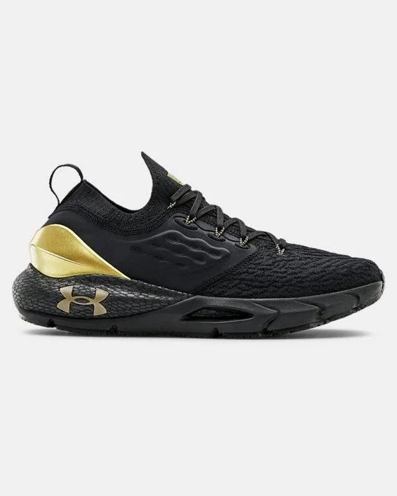 Under Armour Men's HOVR Phantom 2 Metallic Running Shoes - Black, 7