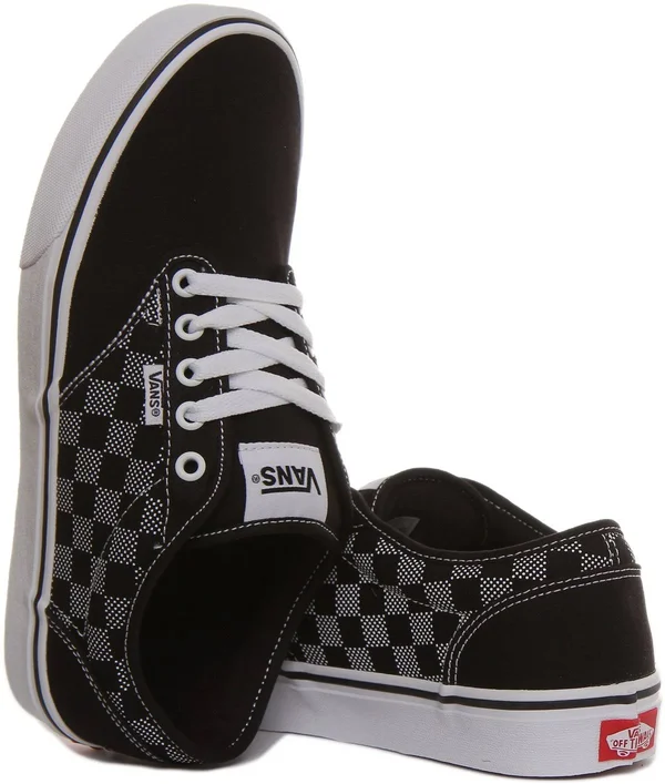 Vans Atwood Sneaker - Men's, Black/White, Size 9, Sneakers