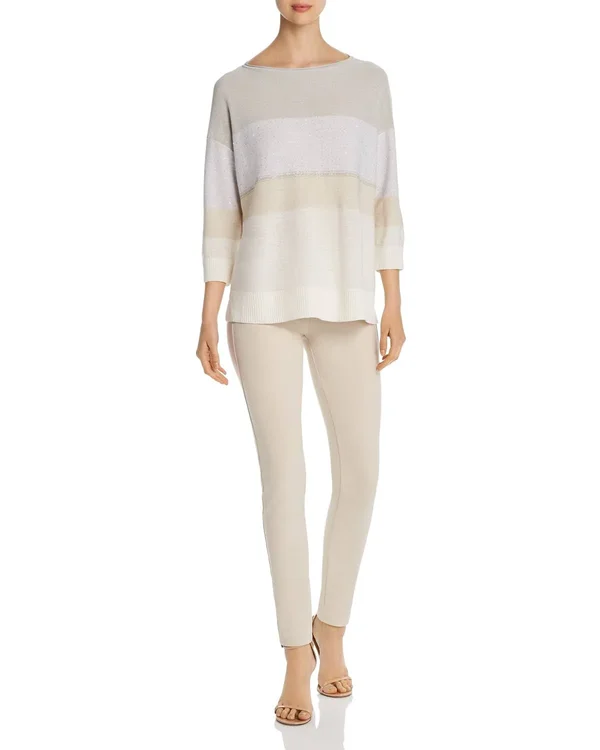 Lafayette 148 New York Acclaimed Stretch Mercer Pants - 16, Ink