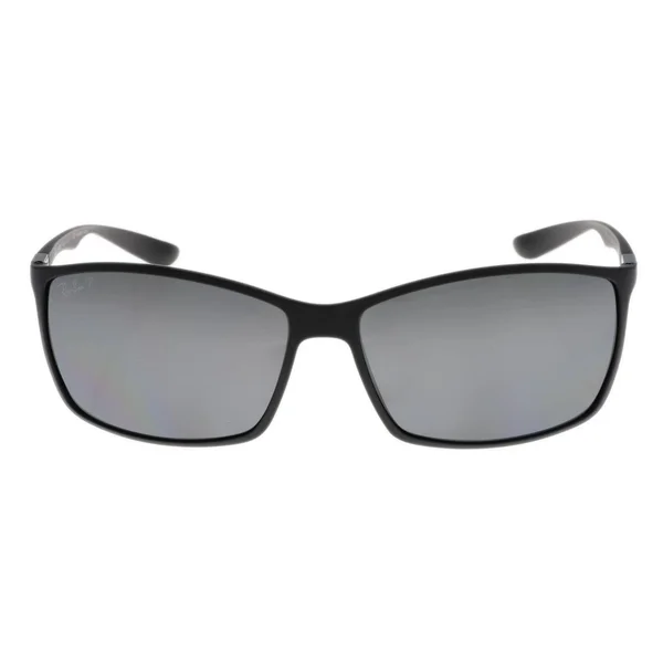 Ray-Ban Polarized Liteforce Sunglasses - Size 62 - Black/Silver Mirror