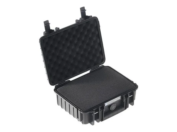 Bu0026W Type 1000 Outdoor Case with RPD Insert - Black