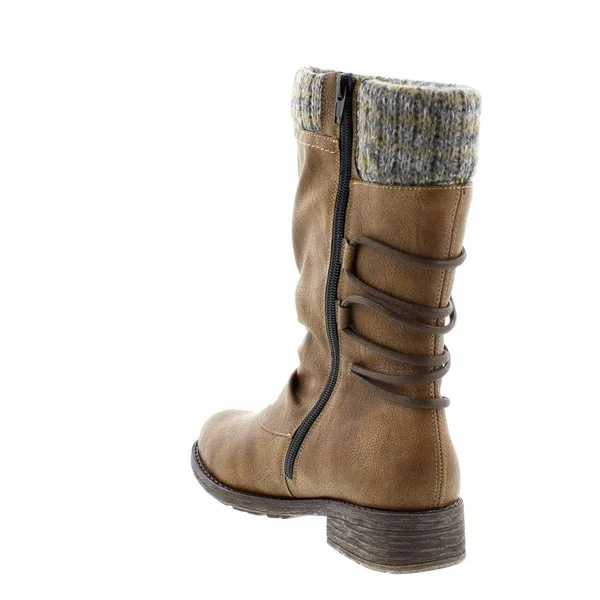 Remonte D8070-25 Andros Tex Tan Womens Knee-High Boots