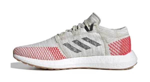 Adidas Pureboost Go Clear Brown Active Red Gum Men Runn... - Size 10.5 Men