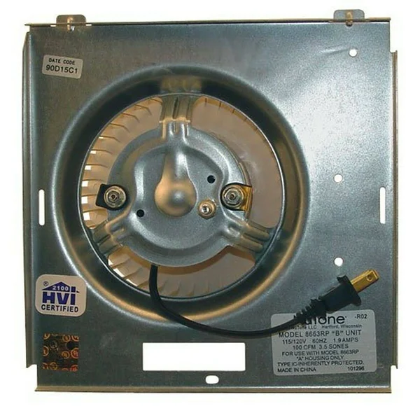 Nutone S97017706 VENTILATION Fan Motor Assembly Broan