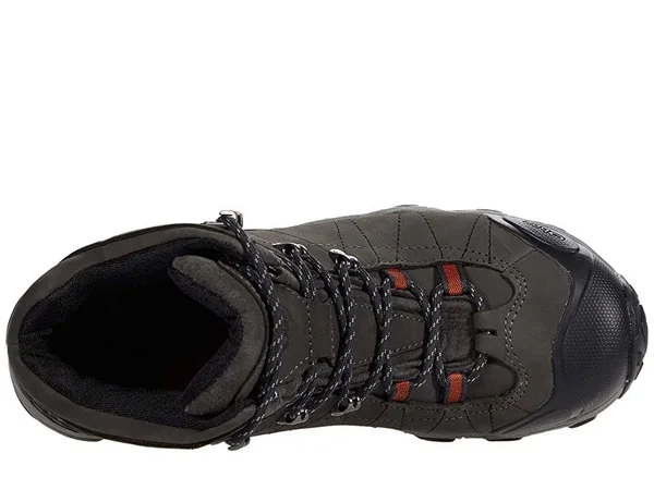 Oboz Men's Bridger Mid B-DRY, Raven, 12