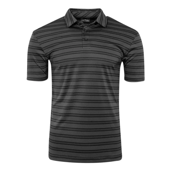 Under Armour Men's Tech Stripe Polo Graphite - M