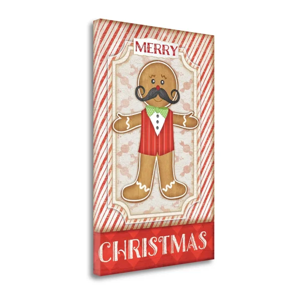 29x22 x 20x22 Gingerbread Man by Jennifer Pugh Fine Art Giclee Print