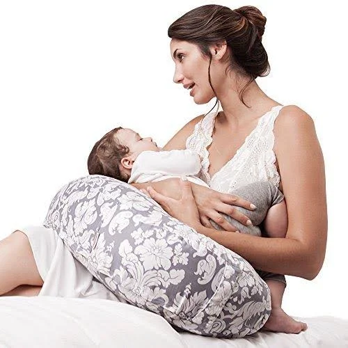 Bebe AU Lait Premium Cotton Nursing Pillow, Twilight